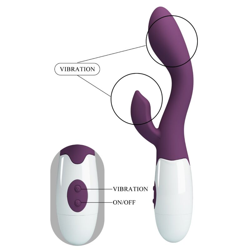 PRETTY LOVE - PURPLE BRIGHT G-SPOT VIBRATOR