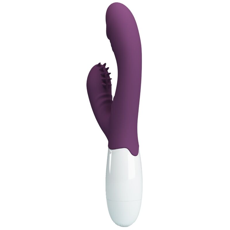 PRETTY LOVE - ANDRE RABBIT VIBRATOR AND G-SPOT STIMULATOR PURPLE