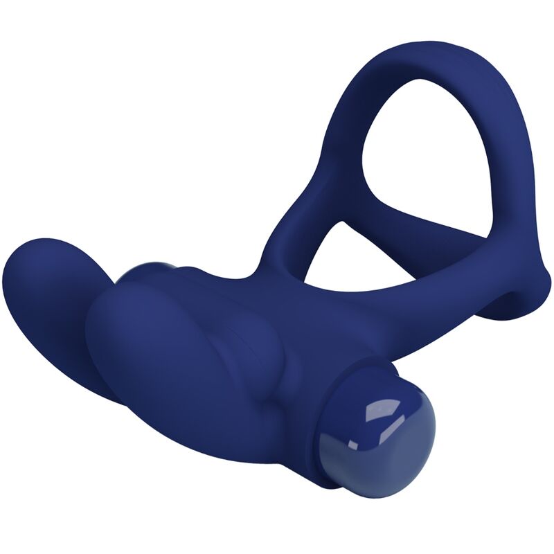 PRETTY LOVE - FRANCISCO BLUE RABBIT DOUBLE VIBRATING RING