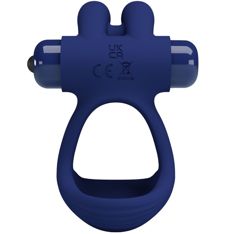 PRETTY LOVE - FRANCISCO BLUE RABBIT DOUBLE VIBRATING RING
