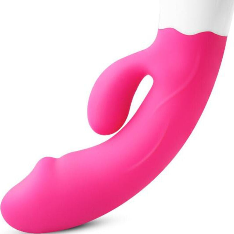 ARMONY - HAPPY VIBRATOR AND RECHARGEABLE FUCHSIA STIMULATOR