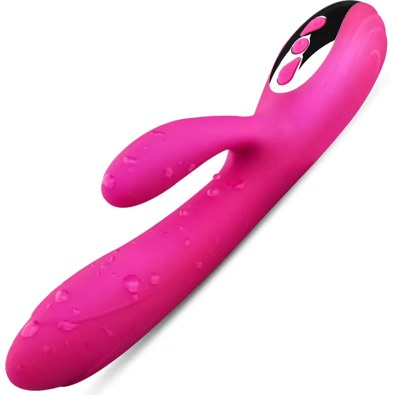 ARMONY - FLEXIBLE VIBRATOR AND STIMULATOR WITH FUCHSIA HEAT EFFECT