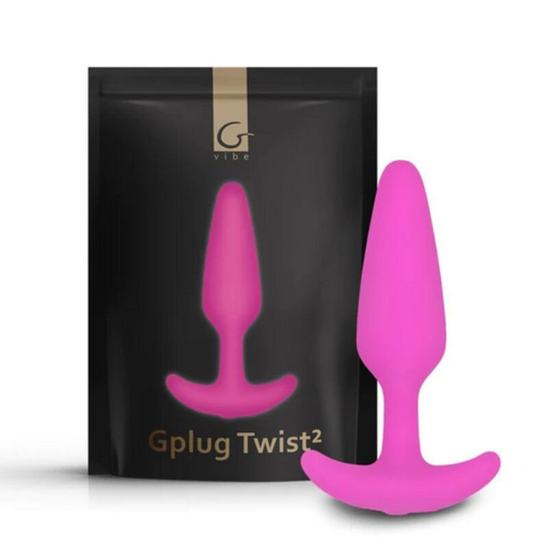 G-VIBE - GPLUG VIBRADOR ANAL PLUG XS FUCSIA