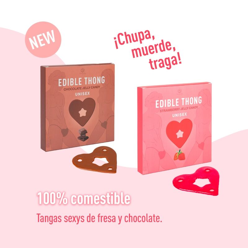 SECRET PLAY - STRAWBERRY GUM THONG
