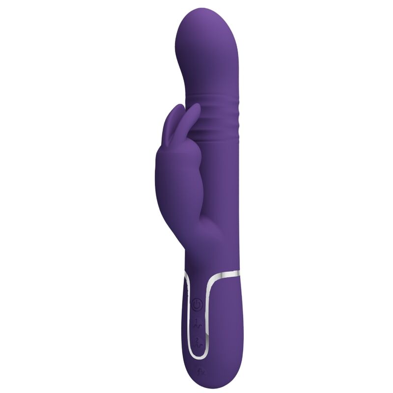 PRETTY LOVE - 4 IN 1 PURPLE RABBIT VIBRATOR COALE