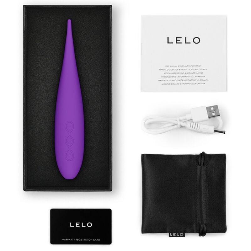 LELO - ESTIMULADOR DE CLÍTORIS DOT TRAVEL PÚRPURA