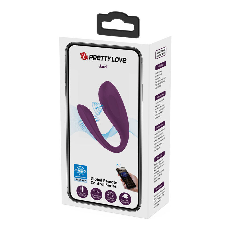 PRETTY LOVE - AARI PURPLE CLITORAL MASSAGER FREE APPLICATION