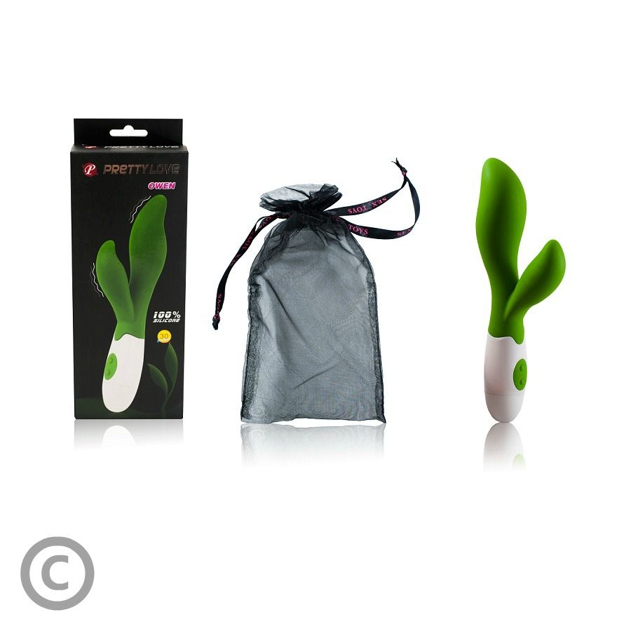 PRETTY LOVE - OWEN VIBRATOR GREEN