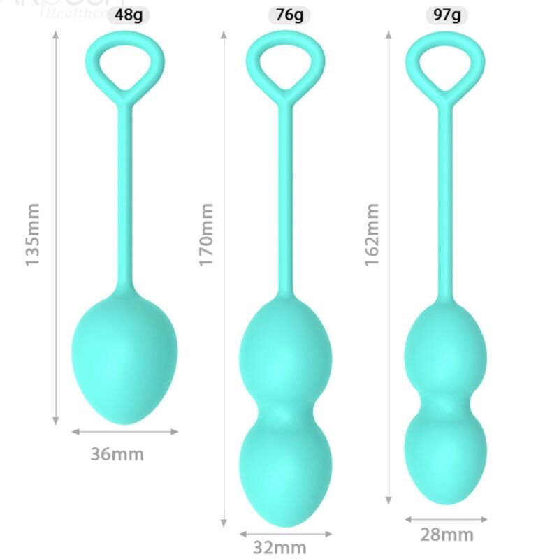 ARMONÍA - ANABIOSIS VAGINAL 3 NIVELES MANCUERNA VERDE