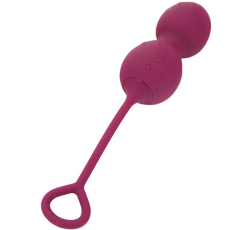 ARMONY - BLOSSOMS MANCUERNA VAGINAL VIBRADORA CONTROL REMOTO 10 VIBRACIONES ROJO OSCURO