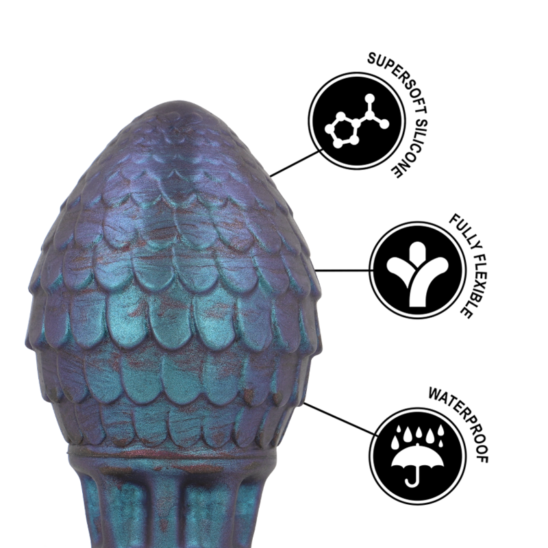 EPIC - VRAKOS DRAGON OGG ANAL PLUG SIZE S