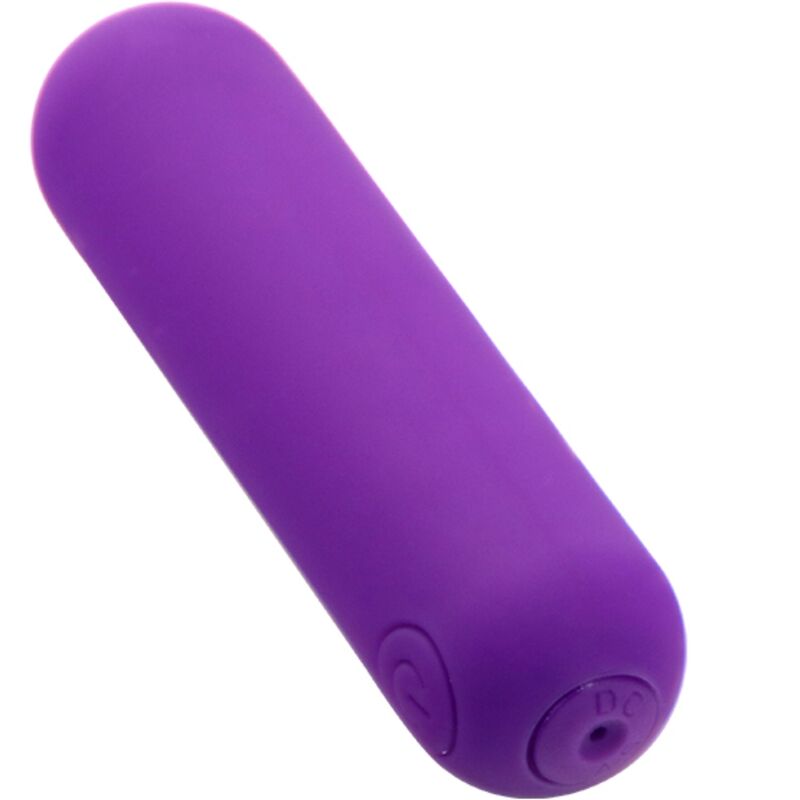 SPLASH HEHE VIBRADOR BALA DE SILICONA 10 VIBRACIONES 65 X 15 CM MORADO