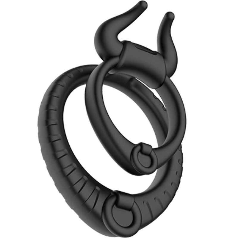 ARMONY - BULL'S PASION BLACK RING