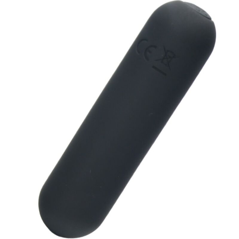 SPLASH HEHE SILICONE BULLET VIBRATOR 10 VIBRATIONS 65 X 15 CM BLACK