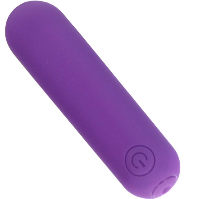 SPLASH HEHE VIBRADOR BALA DE SILICONA 10 VIBRACIONES 65 X 15 CM MORADO