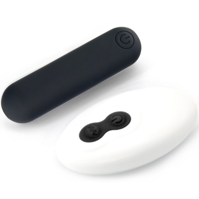 SPLASH JOLINE SILICONE BULLET VIBRATOR REMOTE CONTROL 10 VIBRATIONS 65 X 15 CM BLACK