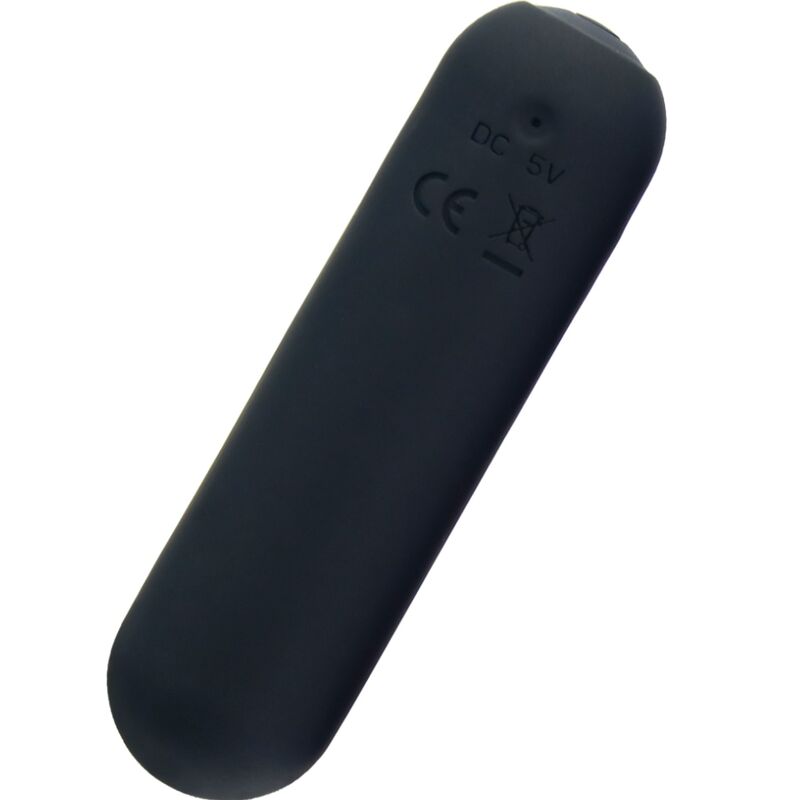 SPLASH JOIE BULLET SILICONE VIBRATOR REMOTE CONTROL 10 VIBRATIONS 75 X 19 CM BLACK