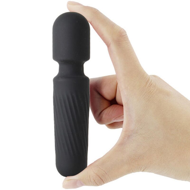 ARMONY - YOUR MAGIC MASSAGER AND RECHARGEABLE VIBRATOR 10 VIBRATIONS BLACK