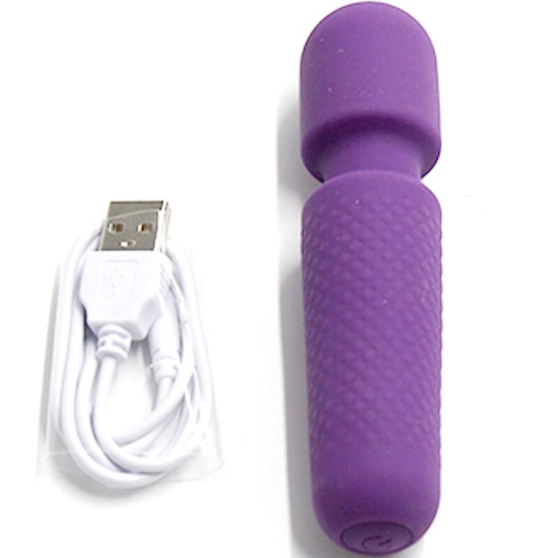 ARMONY - YOUR MAGIC MASSAGER AND RECHARGEABLE VIBRATOR 10 VIBRATIONS PURPLE POINT WAND