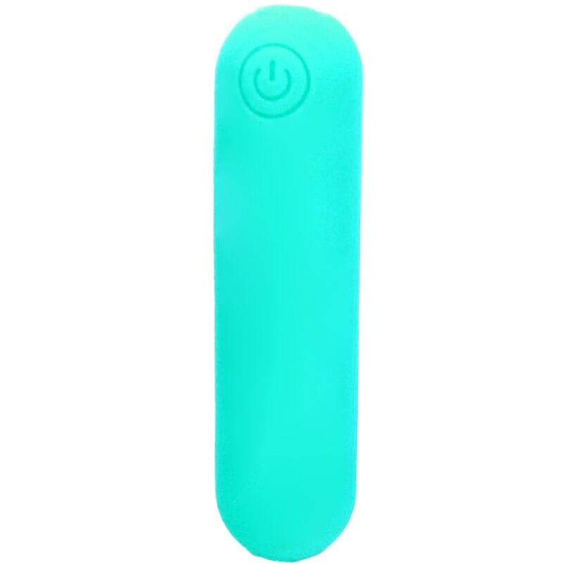 SPLASH HEHE SILICONE BULLET VIBRATOR 10 VIBRATIONS 65 X 15 CM GREEN