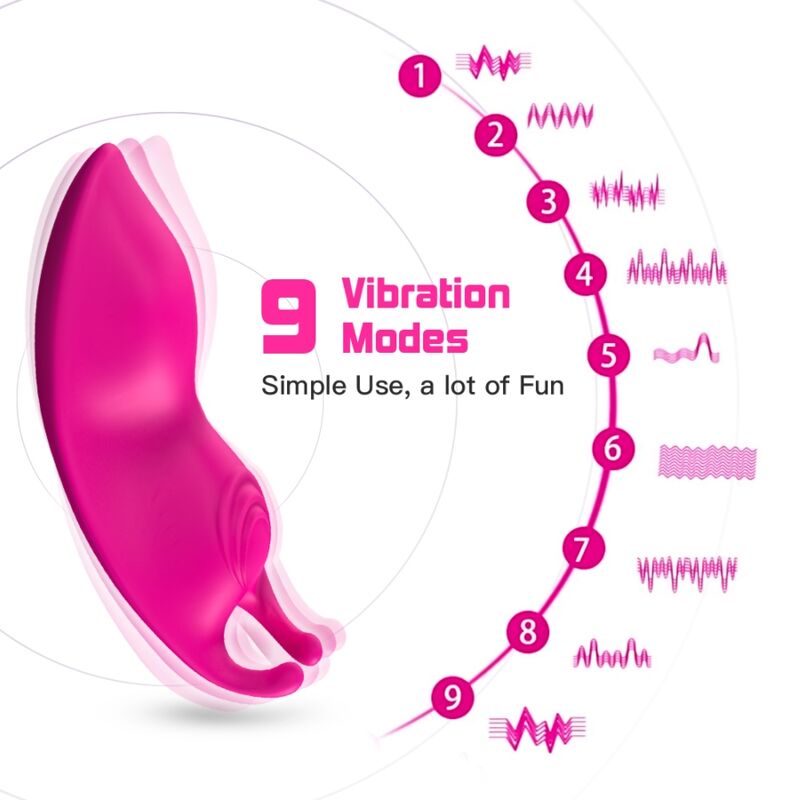 ARMONY - HONEY BEE WEARABLE PANTS VIBRATOR G-SPOT REMOTE CONTROL FUCHSIA