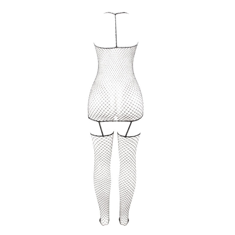 SUBBLIME - 951955 GLOSSY FISHNET BODYSTOCKING ONE SIZE