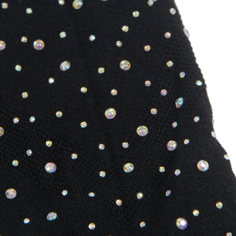SUBBLIME - 952198 VESTIDO DE RED DE PESCADO BRILLANTE NEGRO TALLA ÚNICA
