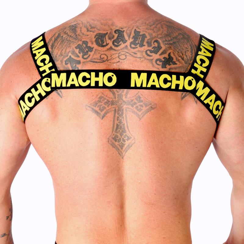 MALE - YELLOW DOUBLE HARNESS