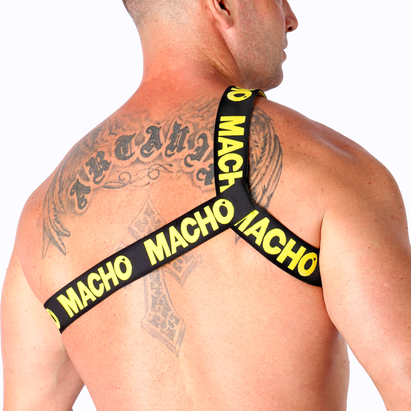 MALE - WHITE ROMAN HARNESS S/M