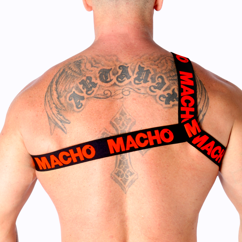 MALE - WHITE ROMAN HARNESS S/M