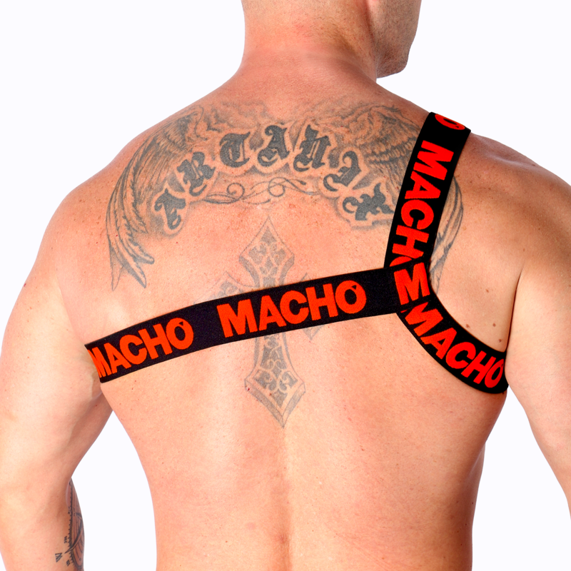 MALE - WHITE ROMAN HARNESS S/M