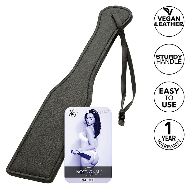 CALEXOTICS - NOCTURNAL BLACK LEATHER SHOVEL