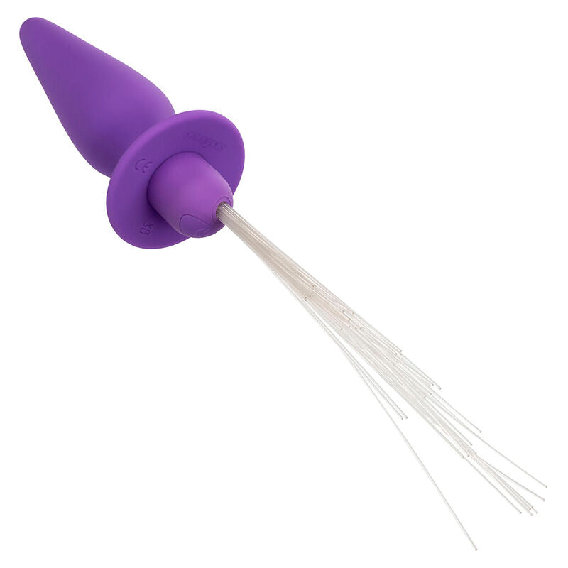 CALEXOTICS - SOUTHERN LIGHTS LIGHT UP ANAL PLUG 10 VIBRATIONS PURPLE SILICONE
