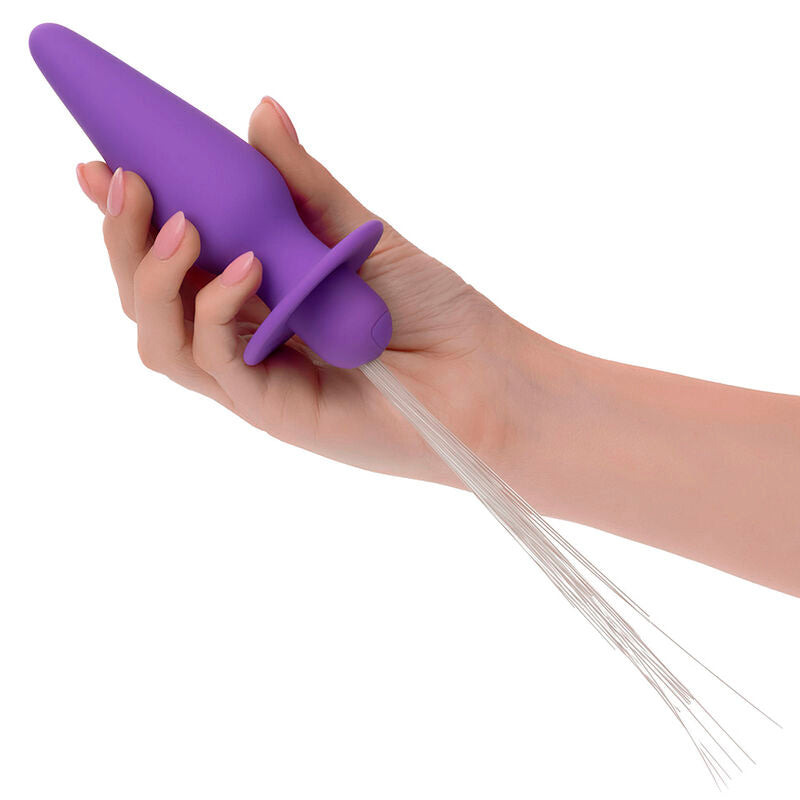CALEXOTICS - SOUTHERN LIGHTS LIGHT UP ANAL PLUG 10 VIBRATIONS PURPLE SILICONE