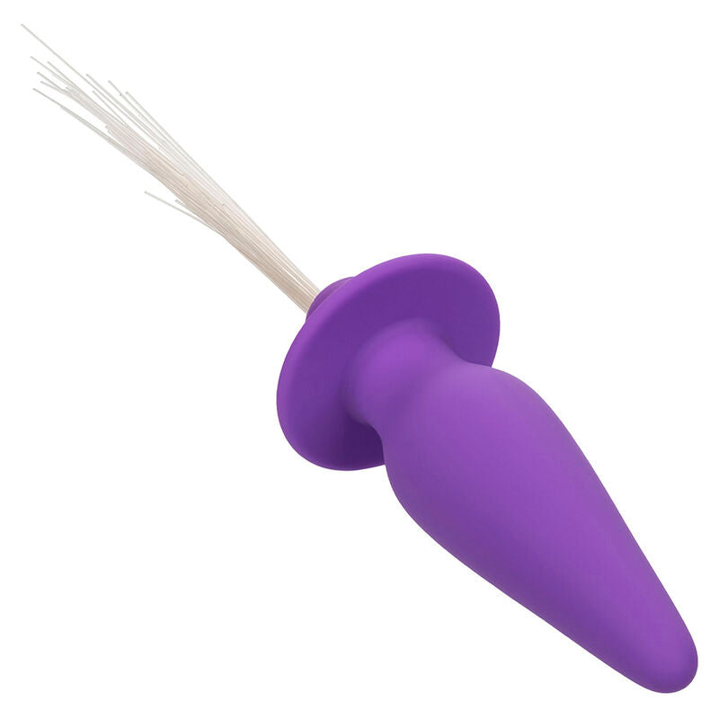 CALEXOTICS - SOUTHERN LIGHTS LIGHT UP ANAL PLUG 10 VIBRATIONS PURPLE SILICONE