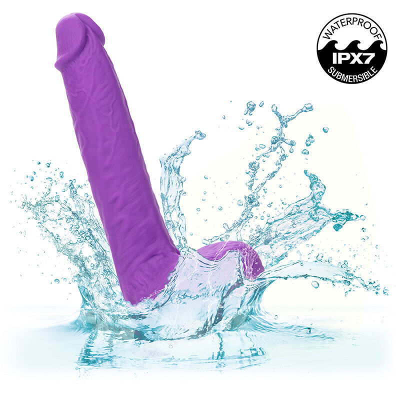 CALEXOTICS - ROTARY AND RECHARGEABLE VIBRATOR STUDS 10 VIBRATIONS PURPLE