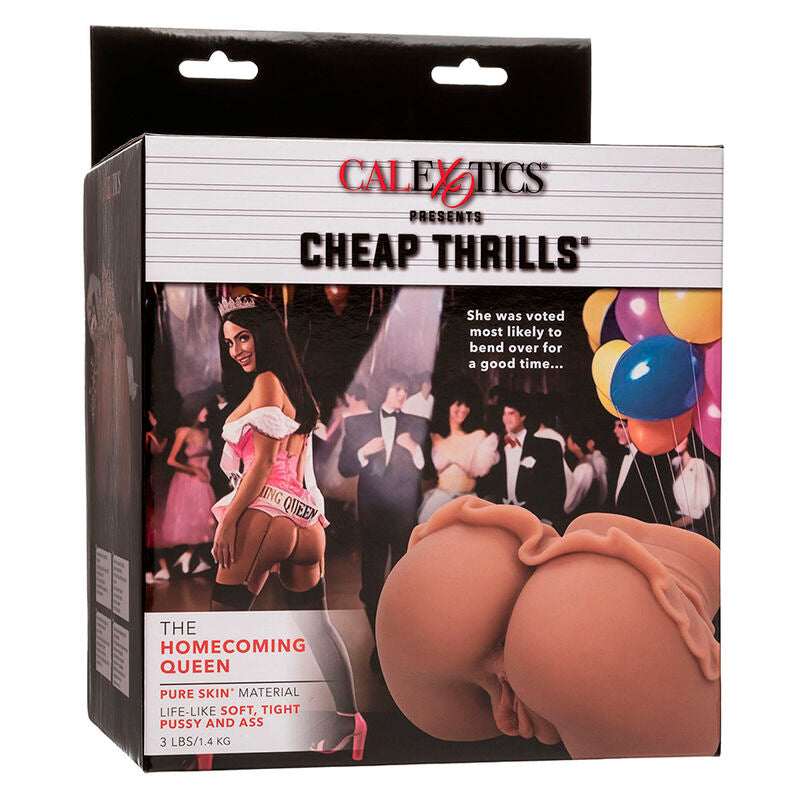 CALEXOTICS - LA REINA DEL BAILE DE GRADUACIÓN MASTURBADOR DOBLE REALISTA CARAMELO
