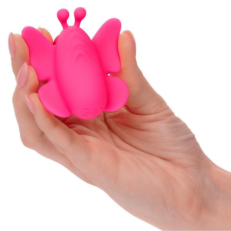CALEXOTICS - NEON VIBES FLUTTER VIBE VIBRATION STIMULATOR 10 VIBRATIONS PINK