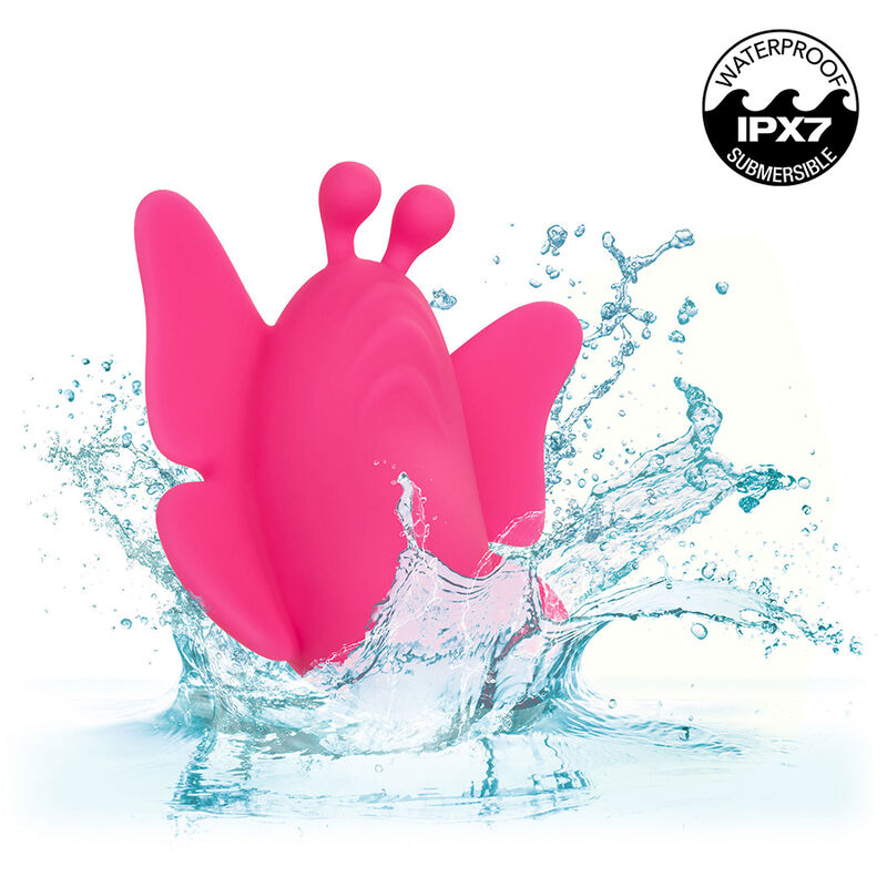 CALEXOTICS - NEON VIBES FLUTTER VIBE VIBRATION STIMULATOR 10 VIBRATIONS PINK
