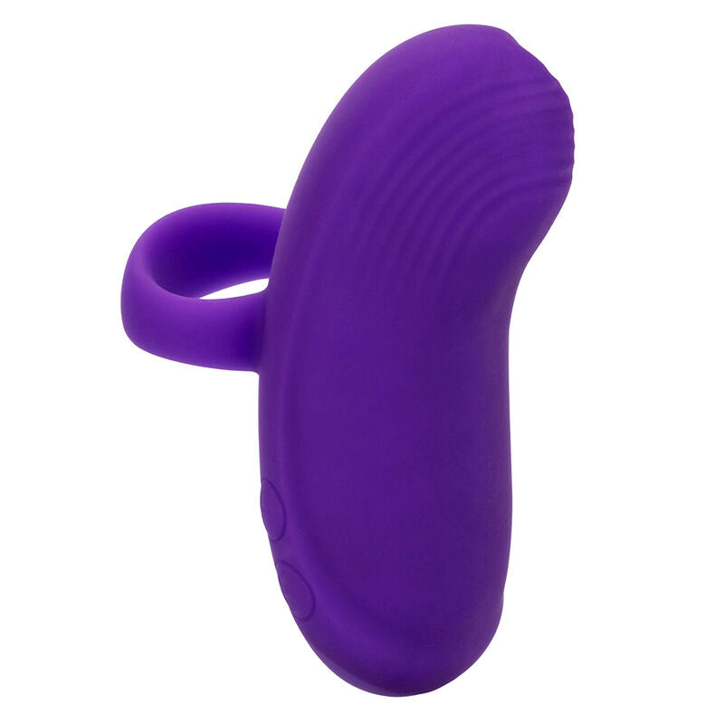 CALEXOTICS - MASAJEADOR PORTÁTIL CON BOLA GIRATORIA ENVY, 7 VIBRACIONES, COLOR MORADO
