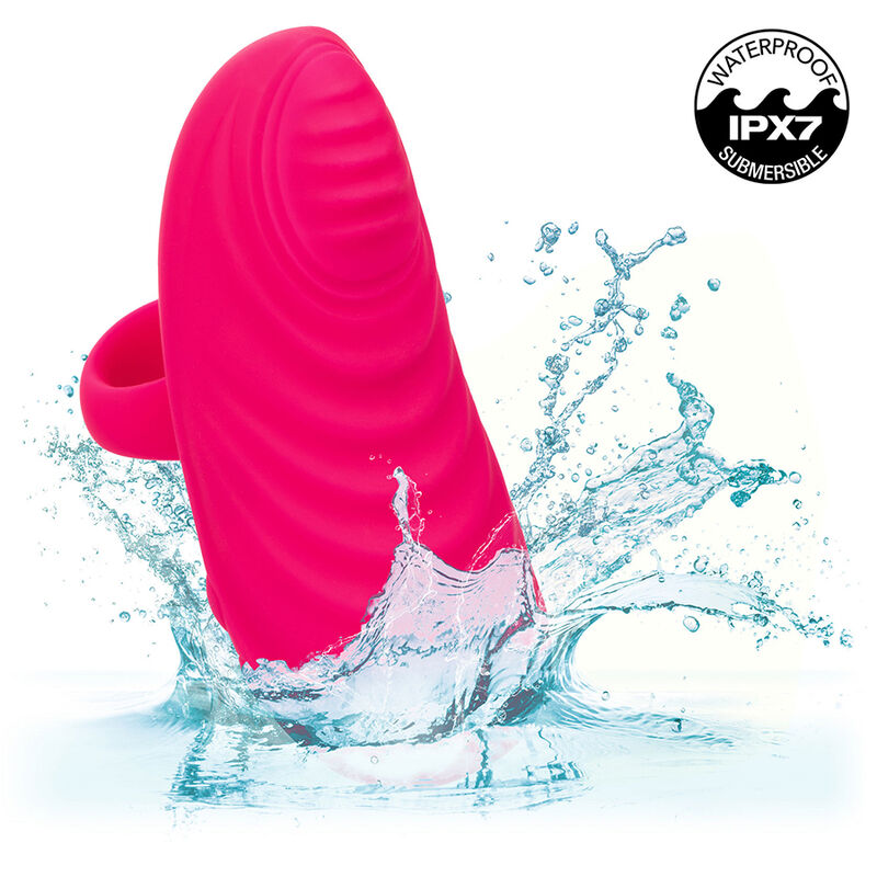 CALEXOTICS - MASAJEADOR PORTÁTIL CON BOLA RODANTE ENVY 7 VIBRACIONES ROSA