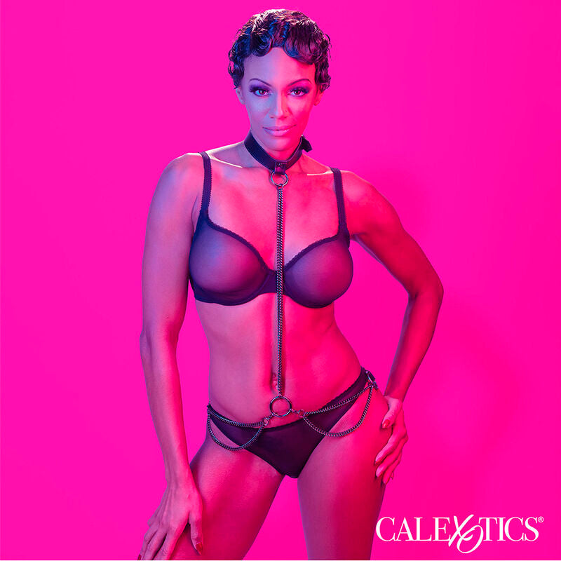 CALEXOTICS - EUPHORIA COLLAR AND CHAIN ​​LEASH