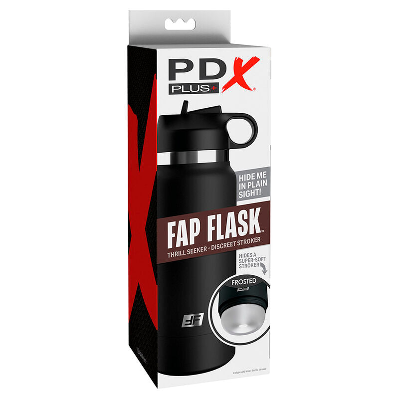 PDX PLUS - FAP FLASK DISCREET STROKER CLEAR MODEL 1