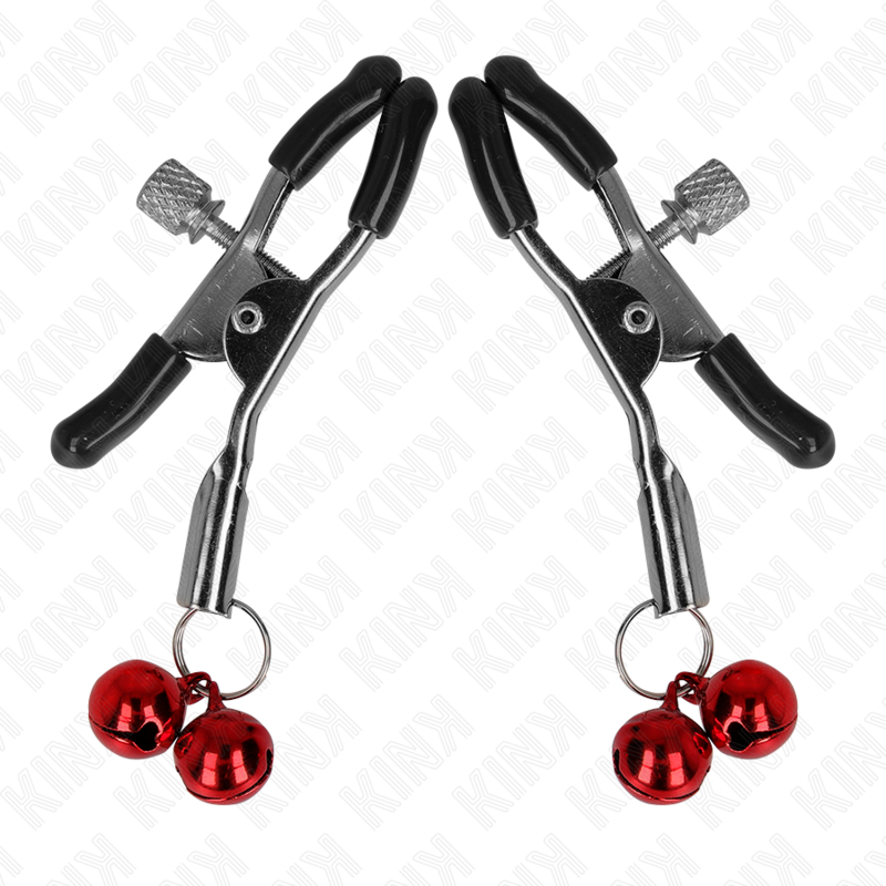 KINK - RED DOUBLE BELL NOSE CLIP 6 CM