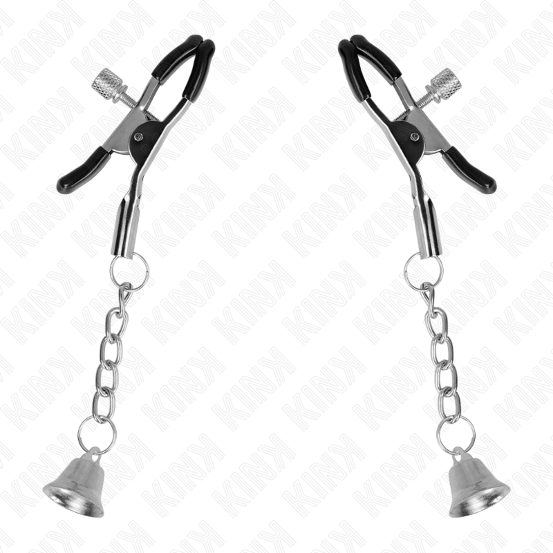 KINK - SILVER BELL PENDANT TWEEZERS 6 CM