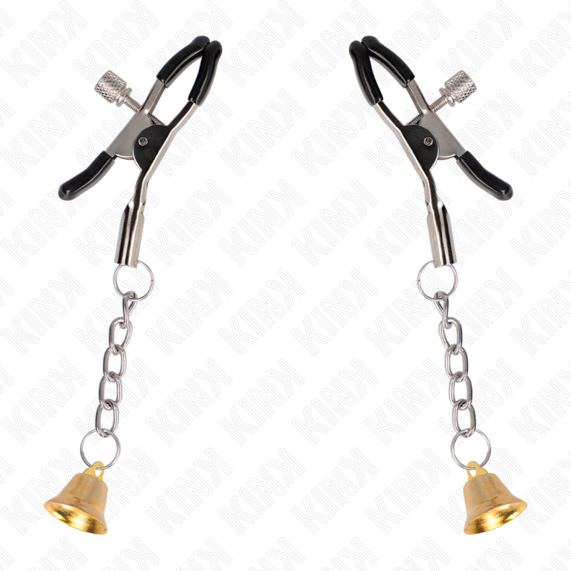 KINK - GOLDEN BELL PENDANT TWEEZERS 6 CM