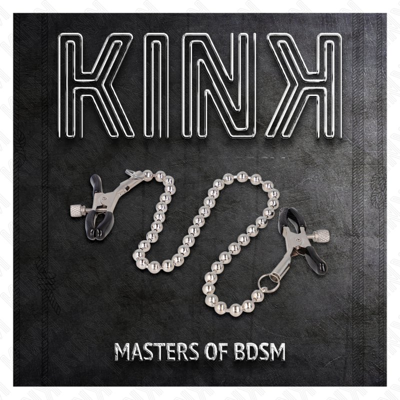 KINK - BEAD CHAIN ​​NIPPLE CLIPS 30 CM