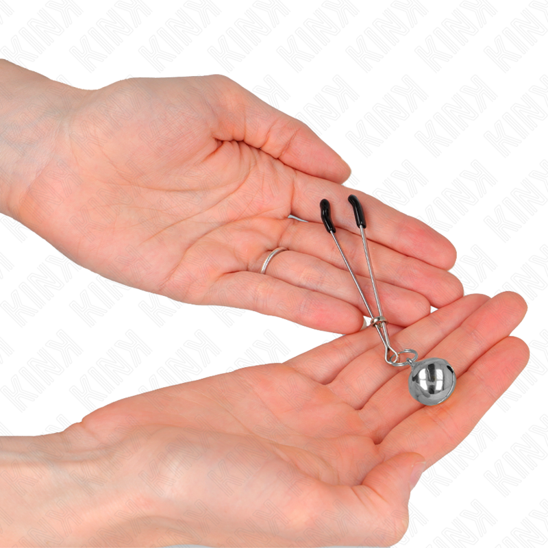 KINK - SILVER THIN BINER TWEEZERS 7 CM