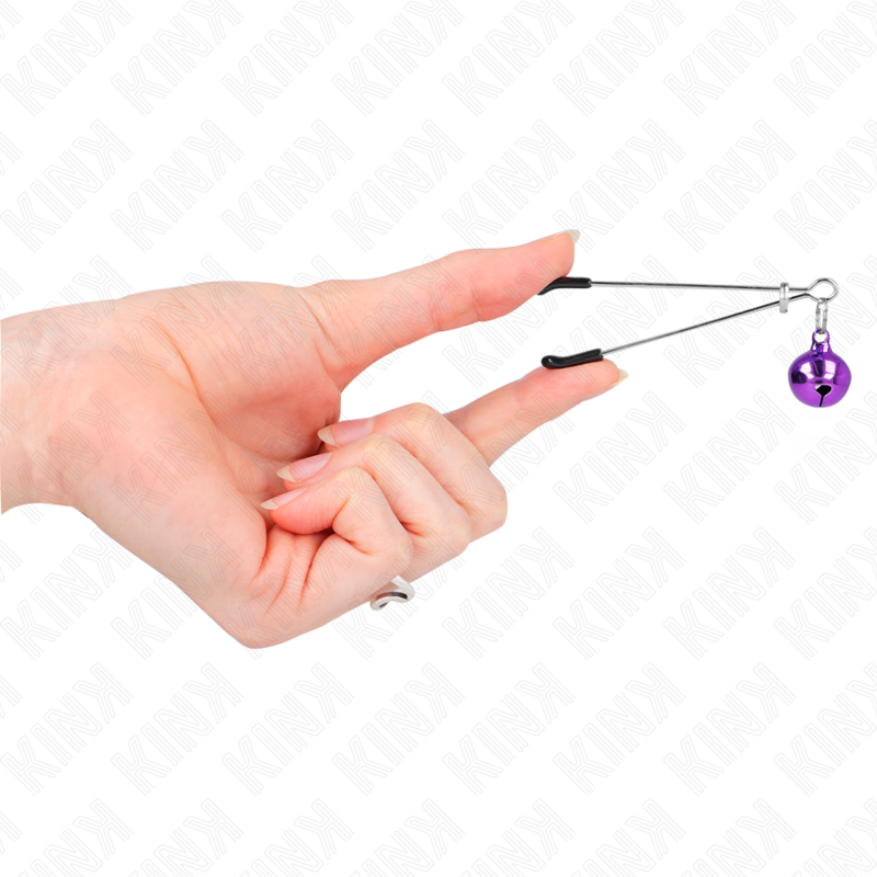 KINK - PURPLE THIN BINER TWEEZERS 7 CM