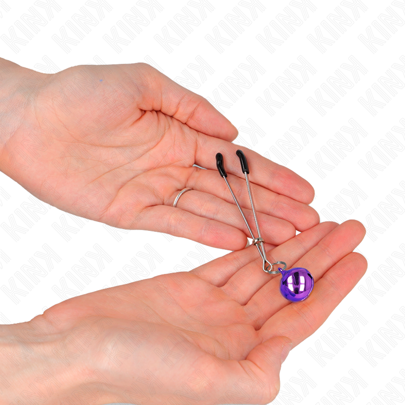 KINK - PURPLE THIN BINER TWEEZERS 7 CM